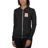 Says Boo zip hoodie